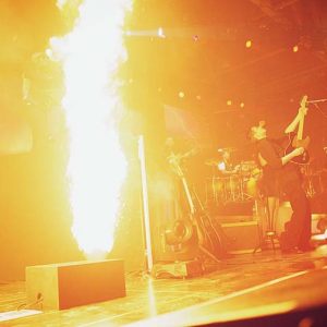 johnny reid, pyro, special effects, tour, fire it up, touring effects, tour pyro, pyrotechnics