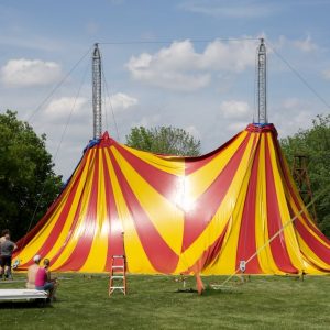 circus tent, circus rigging, circus tent raising, circus tent erection, circus, circus orange, circustentforrent.com, circus tent for rent, tent, rigging