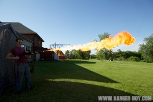 flame, gas flame, flame thrower, fire ball, photoshoot, Allan Davey Photography, propane, dragon, gas bomb