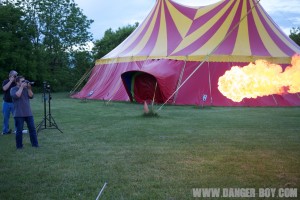 flame, gas flame, flame thrower, fire ball, photoshoot, Allan Davey Photography, propane, dragon, gas bomb