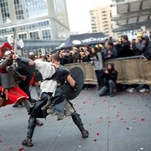 xbox, xbox one, next generation, console, ryse, ryse: son of rome, spfx, pyro, pyrotechnic arrows, blood, romans, barbarians, stunts, fire, promo, launch