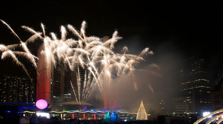 canada, Cavalcade of Lights, danger boy, laser, special effects, spfx, toronto