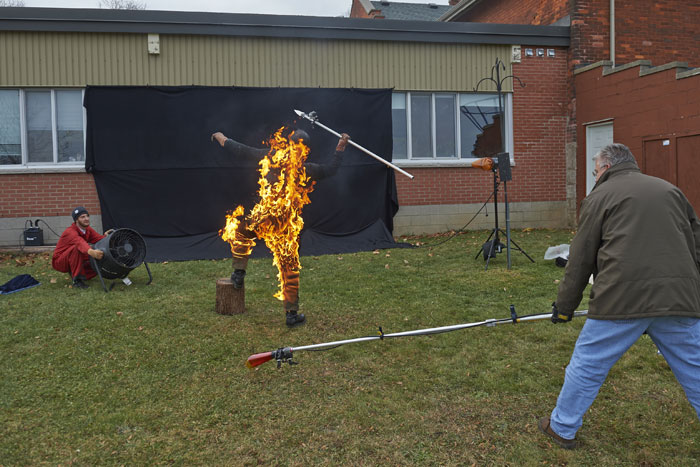 danger boy, dragon, explosion, fire, fire ball, flame, gas bomb, liquid flame, propane, special effects, spfx, stunt, stunt choreography, stunt coordinator, stunts, Tom Comet, Photoshop, photoshoot, flame thrower, Allan Davey Photography, art