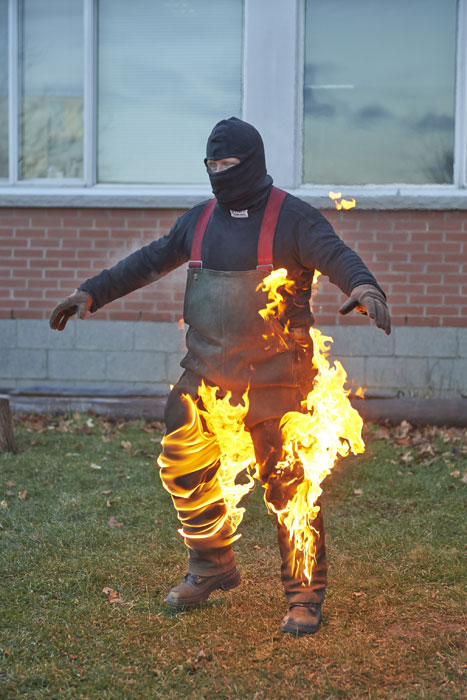 danger boy, dragon, explosion, fire, fire ball, flame, gas bomb, liquid flame, propane, special effects, spfx, stunt, stunt choreography, stunt coordinator, stunts, Tom Comet, Photoshop, photoshoot, flame thrower, Allan Davey Photography, art