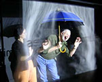 Fog Screen Umbrella Gag