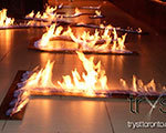 Flaming Letters - TRYST Nightclub
