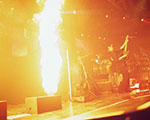 Flame Projectors on Johnny Reid Show - 2012 Canada Tour