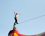 Tightrope Stunt