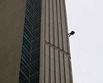 Rappelling Stunt Rehearsal - Toronto City Hall