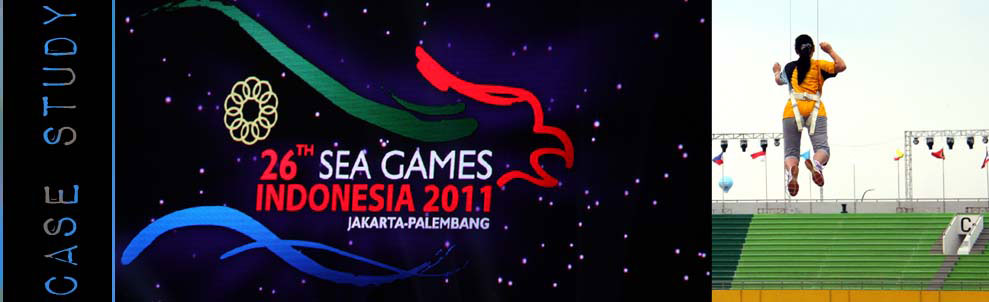 The South East Asian Games are the Olympics of Asia, and in 2011 Palembang, Indonesia was the host city. The opening ceremonies for any large-scale games event is always a lavish and over the top production and this time was no exception.